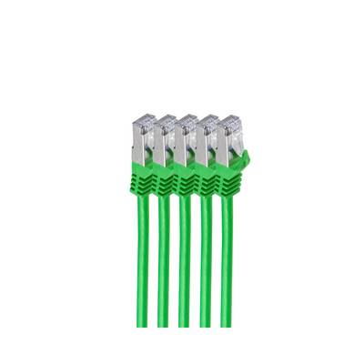 Shiverpeaks RJ45 Patchkabel S/FTP, Cat7 VE5, 0,25m grün Cat7 Kabel