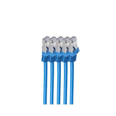 Shiverpeaks RJ45 Patchkabel S/FTP, Cat7 VE5, 2m blau Cat7 Kabel