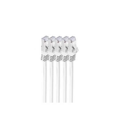 Shiverpeaks RJ45 Patchkabel S/FTP, Cat7 VE5, 5m weiß Cat7 Kabel