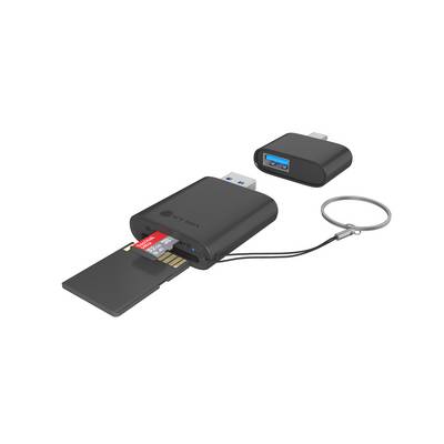 Card Reader IcyBox 2 in 1 USB 3.2 Gen 1 Type-C/A