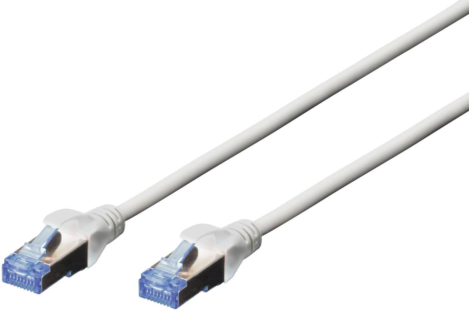 DIGITUS Patchkabel RJ45 SF/UTP Cat5e 7.00m grau Polybeutel - DK-1531-070