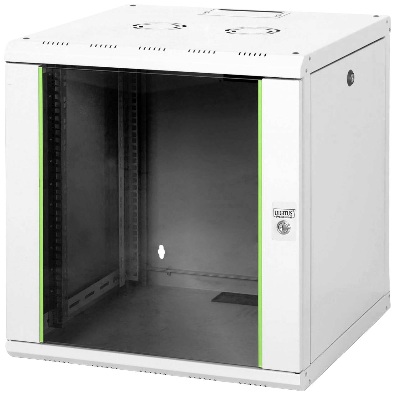 DIGITUS Wandgehäuse Unique 12HE 643x600x600mm grau - DN-19 12U-6/6