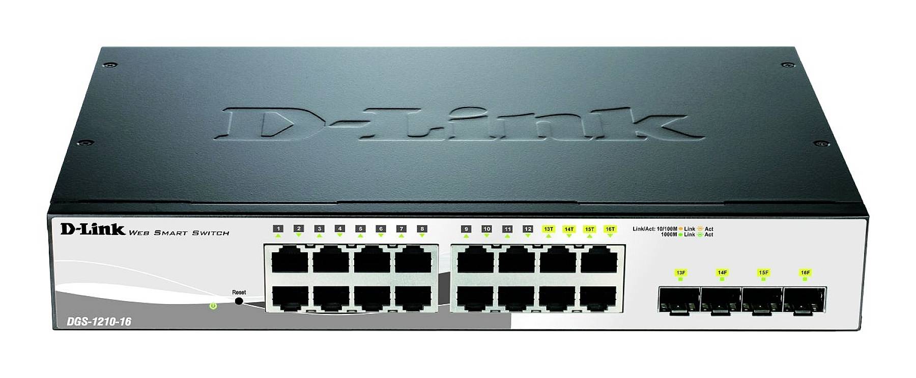 Switch 280mm D-Link DGS-1210-16 4*Combo/12*GE retail - DGS-1210-16/E