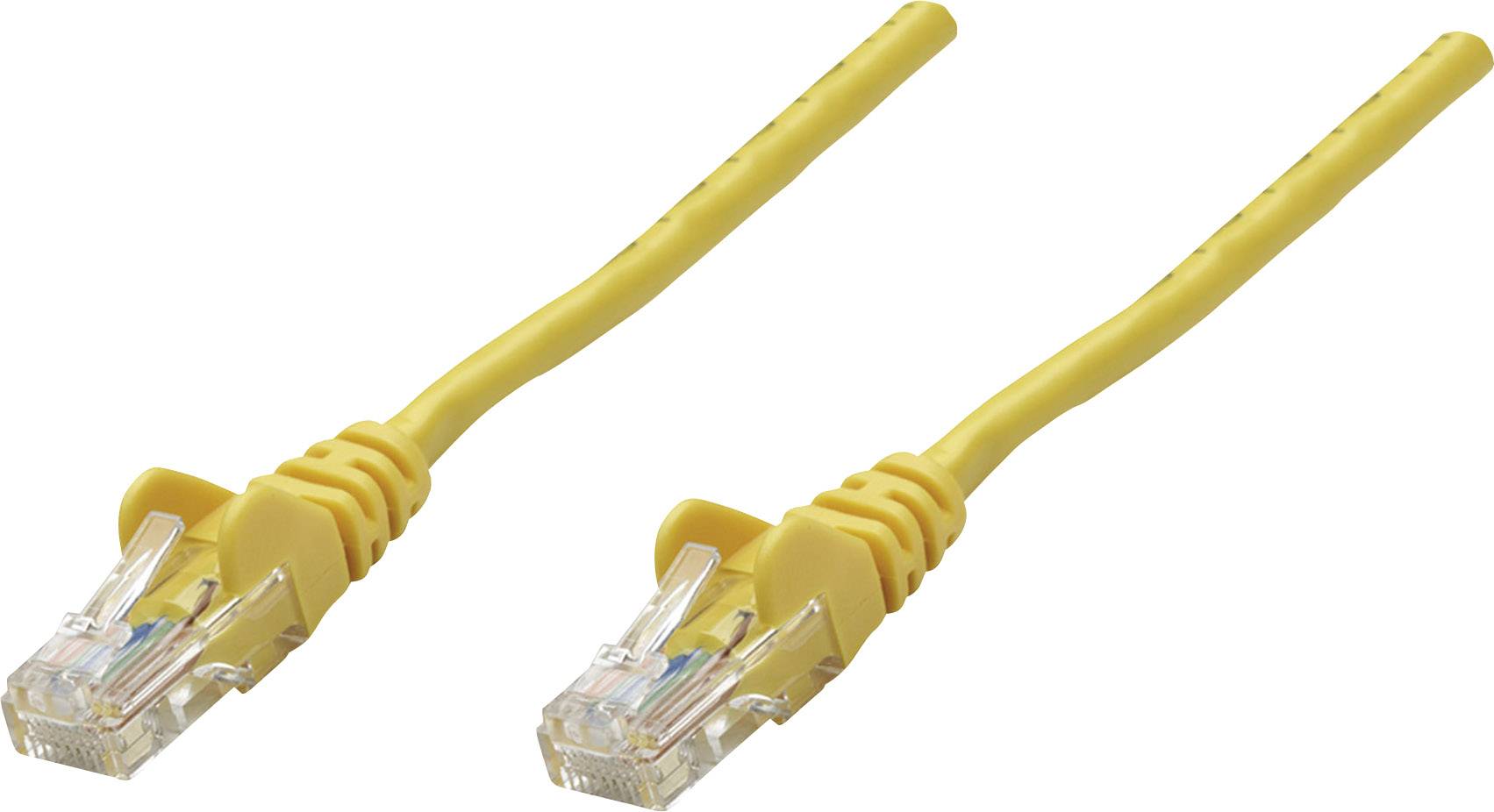 0766623343787 - INTELLINET Patchkabel RJ45 U UTP Cat6 10m Hebelschutz gelb 0766623343787 - INTELLINET Patchkabel RJ45 U UTP Cat6 10m Hebelschutz gelb