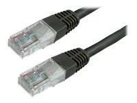 MediaRange Patchkabel RJ45 U/UTP C5e 2.0m (UTP) schwarz Patchkabel RJ45