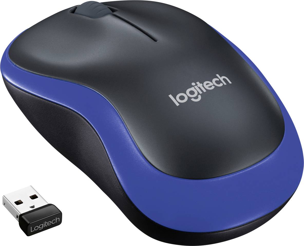 Logitech Wireless Mouse M185 blue retail