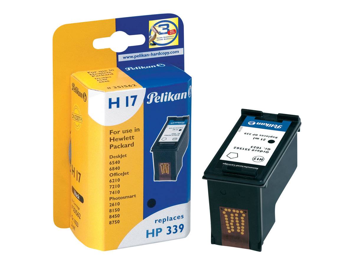 Pelikan Patrone HP339 C8767EE black remanufactured 351562 (BILD1)