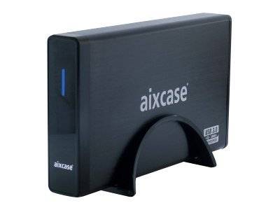aixcase Gehäuse blackline USB3.0 3.5 8.9cm SATA HDD ALU TÜV aixcase Gehäuse blackline USB3.0 3.5 8.9cm SATA HDD ALU TÜV