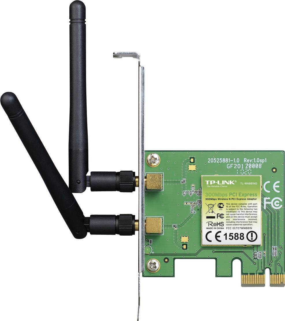 6935364050573 - TL-WN881ND 300Mbps WLAN N PCI-Express Netzwerkadapter TL-WN881ND